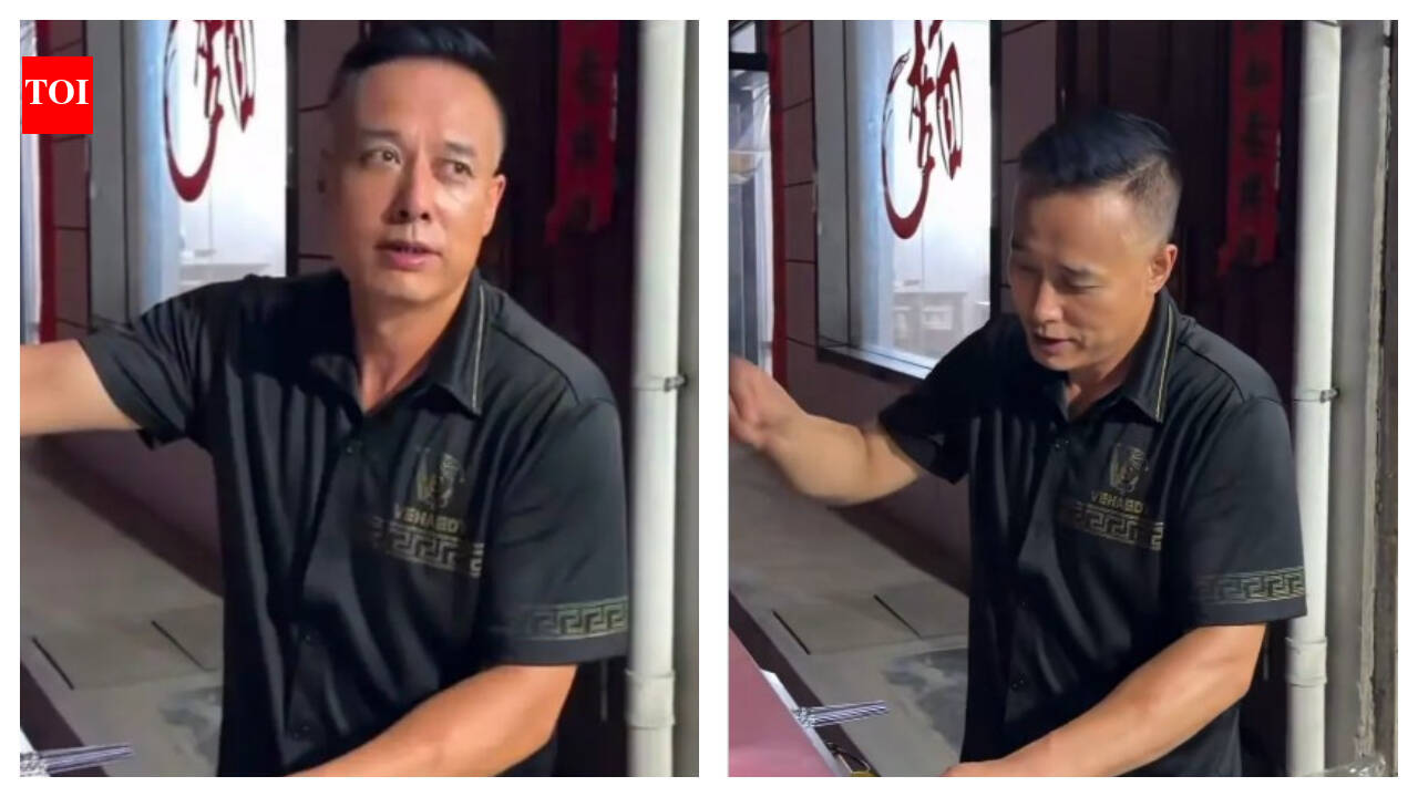 The skewer seller who looks just like Elon Musk!