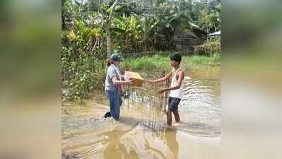 Randeep, Ananya put boots on ground to bring relief to flood-hit families in Assam