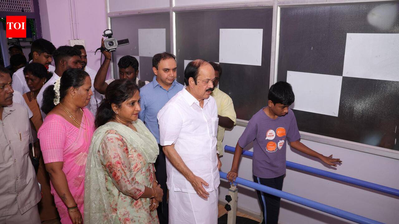 New centre ‘Vizhuthugal’ in Chennai school brings therapy closer to persons with disabilities