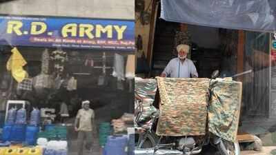 Indian Army-pattern combat fabric seized in Rajasthan ahead of Independence Day security checks
