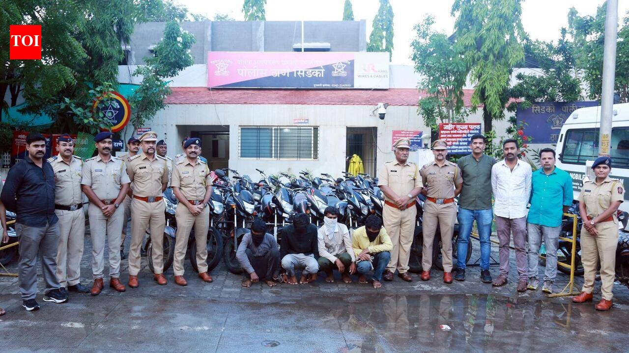 28 stolen bikes worth Rs 11 lakh recovered; four arrested in Sambhajinagar