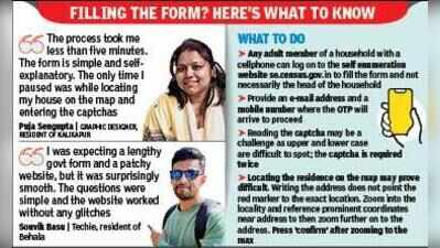Self-enumeration passes first-day test as users complete Census forms in under 5 min