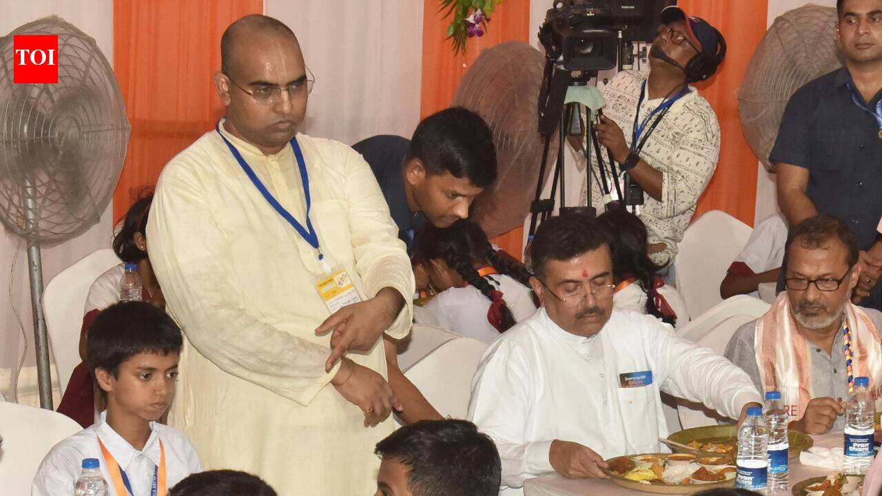 Iskcon mid-day meal kicks off for 44k students across 500 schools