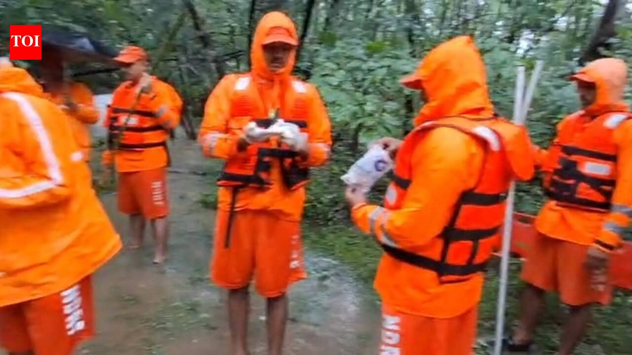 Central Gujarat reels under monsoon fury; four-year-old girl’s body found