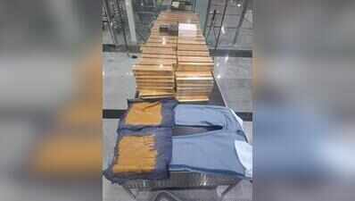 Gold paste, vapes, cigarettes seized at Coimbatore airport