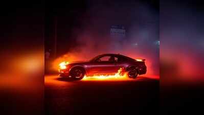 Margao teen dies as car hits barrier, catches fire