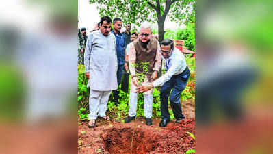 10 lakh trees, one month: Governor kicks off Nagpur’s biggest plantation drive