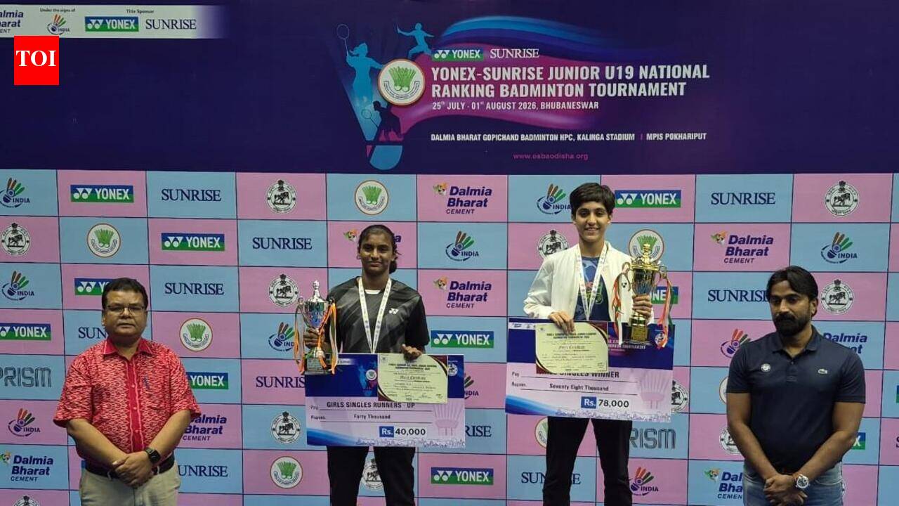 Rajasthan shuttler Parul Choudhary wins All India Ranking U-19 girls singles title to qualify for the BWF Junior World Championship in Egypt