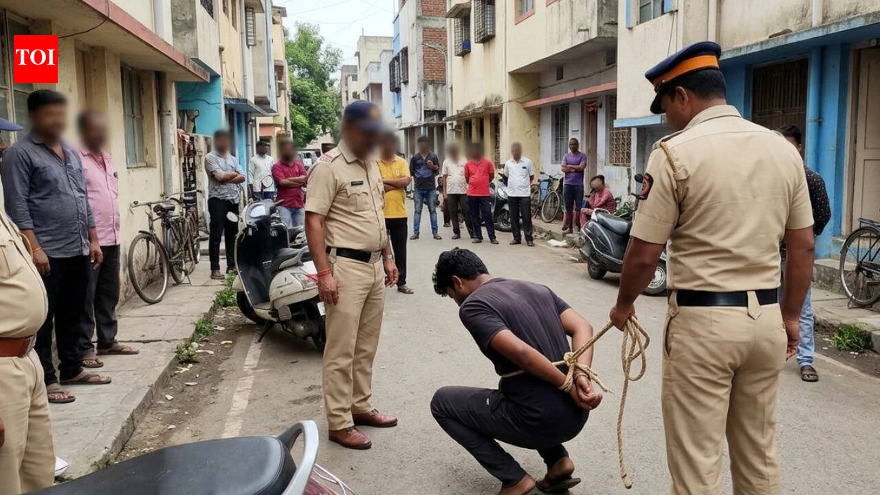 Youth paraded with hands tied by rope, notice to Pune top cop