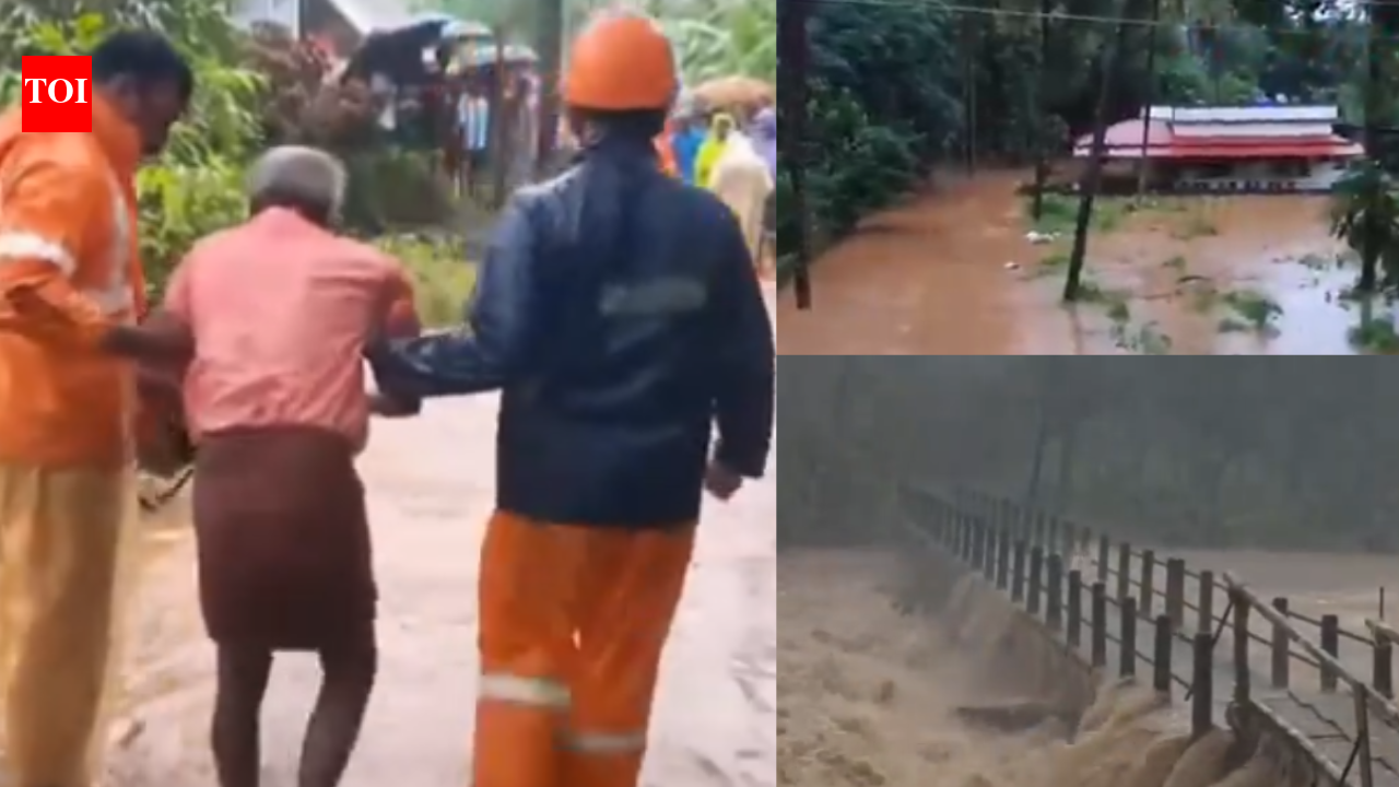 Heavy rain batters Kerala; Kannur sees 320mm rainfall, floods and landslides hit several districts