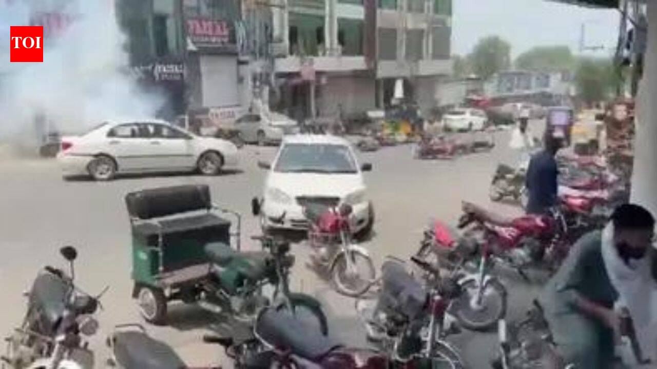 Burnt-out vehicles, heavy security: PoK votes in second phase amid unrest