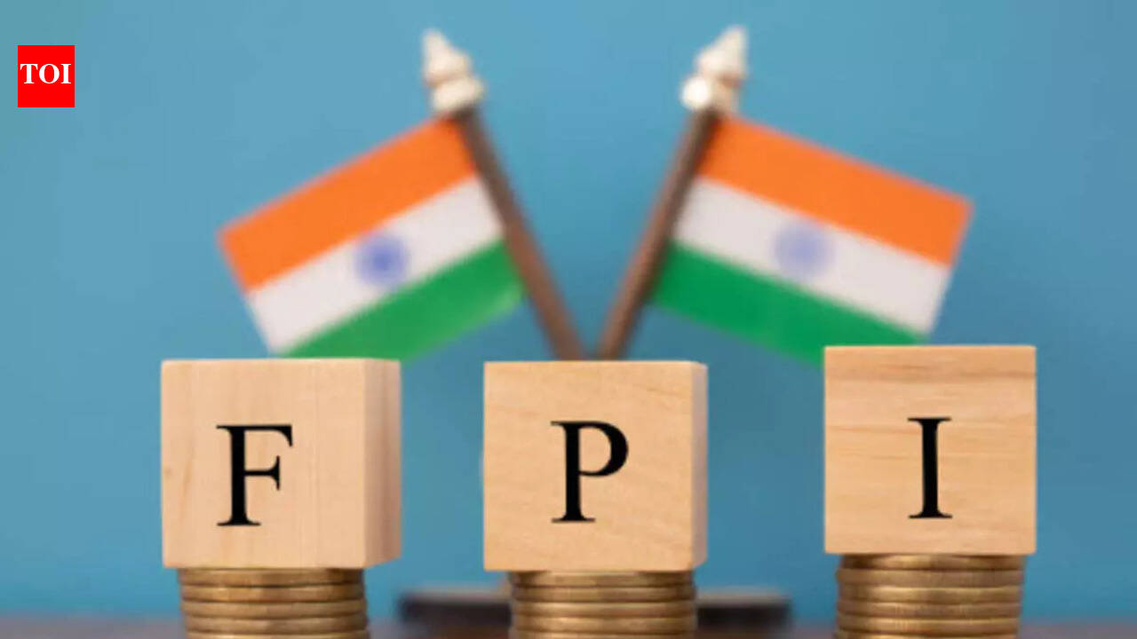 FPIs return to India: Rs 20,200 crore injected into equities after four months of selling - The Times of India