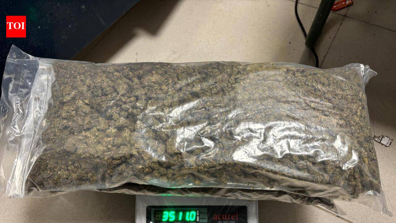 Customs foils bid to smuggle 3.5kg of ganja through Trichy airport