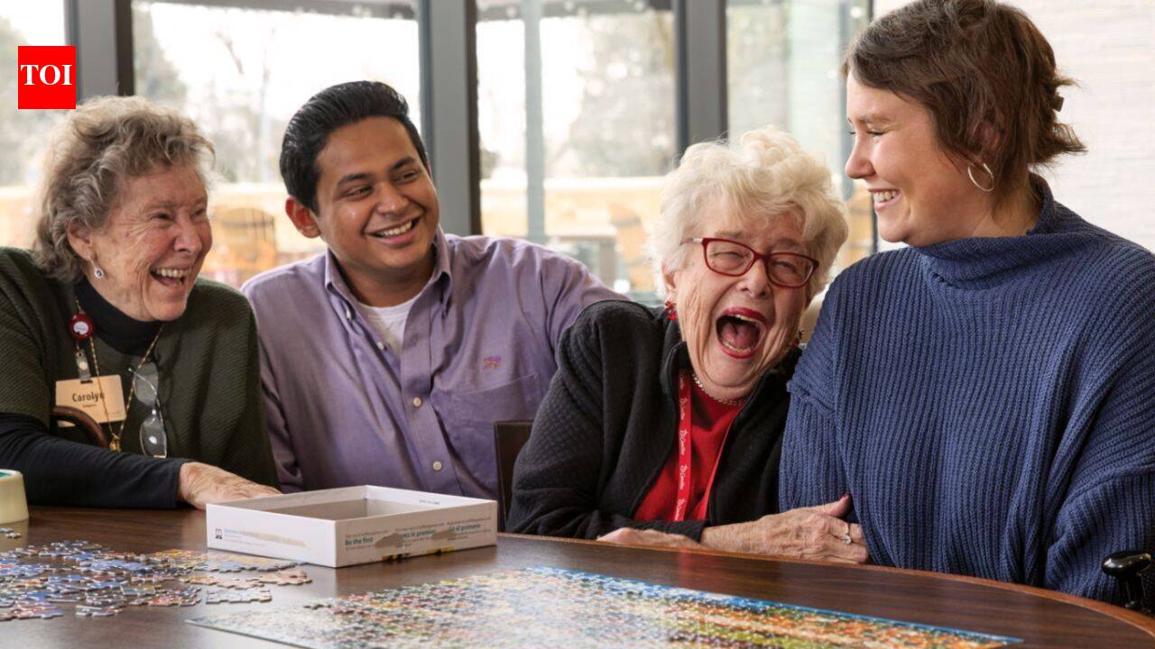 College students in US are choosing to live in retirement communities for affordable housing