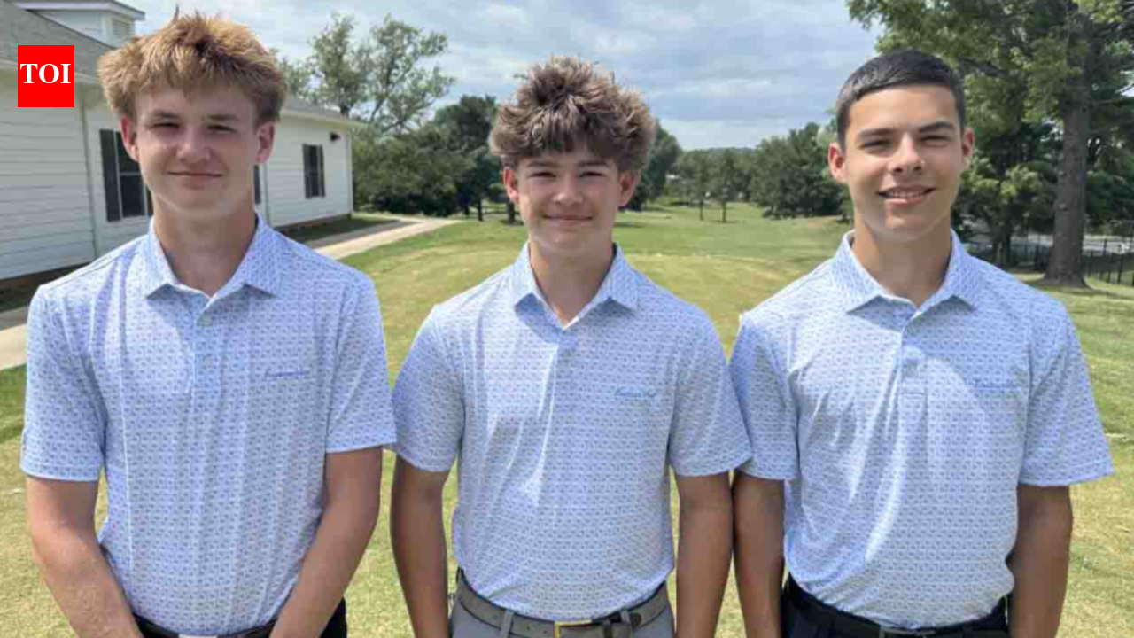 Three Virginia students were attending golf-team tryouts when they saw a family struggling in Lake Culpeper; they jumped in and brought all three ashore