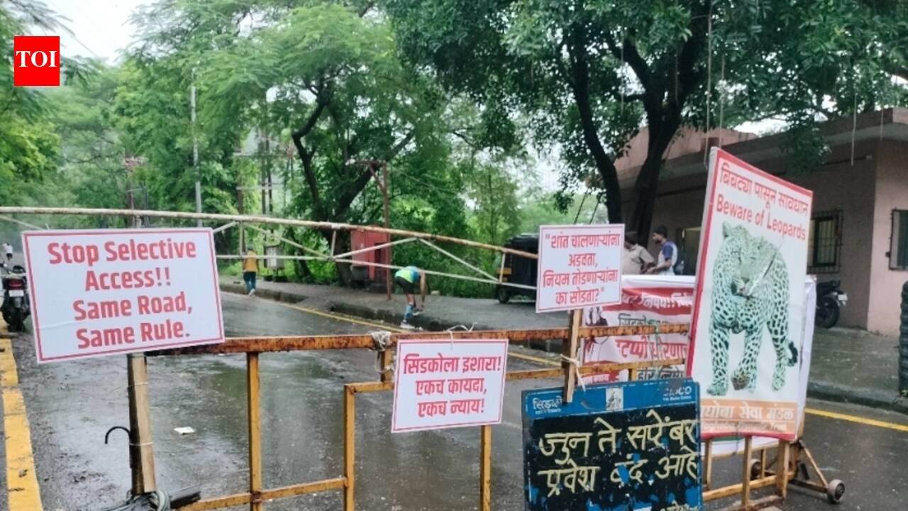 Navi Mumbai residents protest against Cidco’s ‘double standards’ over Kharghar hill seasonal entry ban