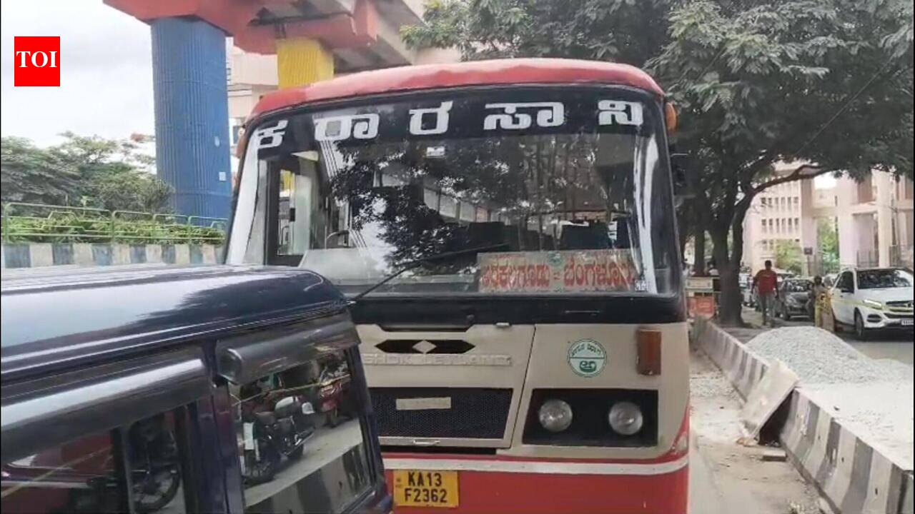 Elderly man knocked down by bus in Bengaluru