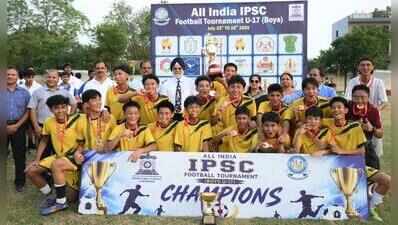 Tashi Namgyal Academy, Gangtok emerge champions as All India IPSC Under-17 Boys Football tournament ends at Birla Public School, Pilani