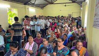 Karapur gram sabha opposes housing project, passes 17 resolutions
