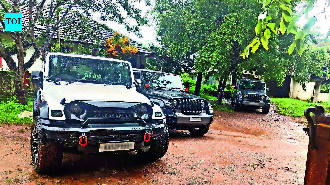 7 SUVs seized for illegal off-roading in Sakleshpur