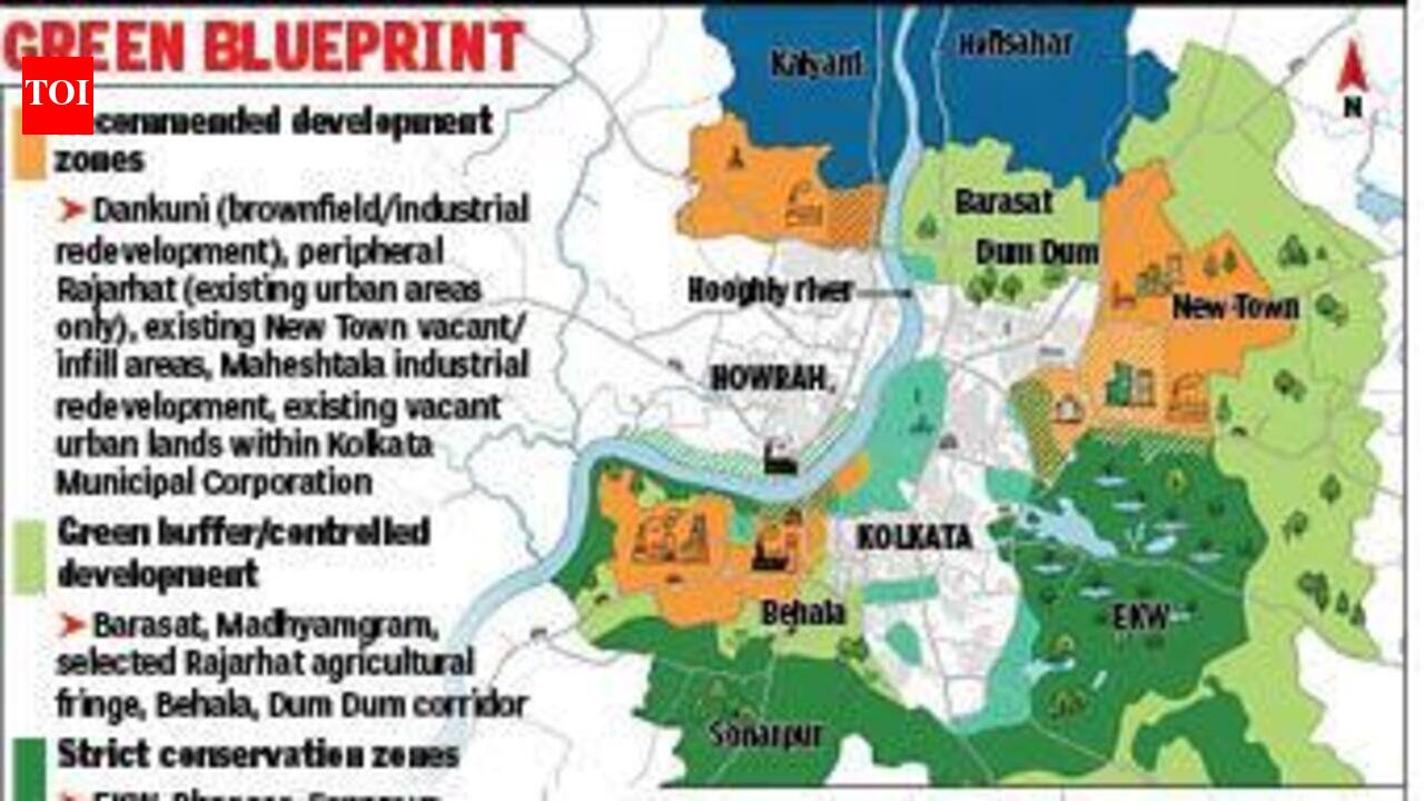 IIT-Kgp study maps where Kolkata can grow and where it must stop