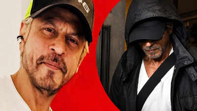 Shah Rukh Khan hides bleached hair for 'King' on family day out in London - PICS