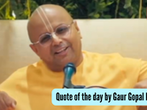 Pause Before You React: Gaur Gopal Das urges reality check; calms emotional overthinking
