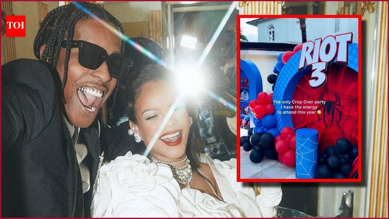 Riot’s Spider-Man Birthday Bash: Rihanna and A$AP Rocky go all out; fans share party videos