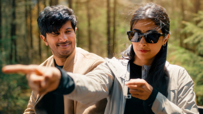 Dulquer Salmaan, Pooja Hegde return to Hyderabad after ‘Sri Sri’ overseas shoot: Report