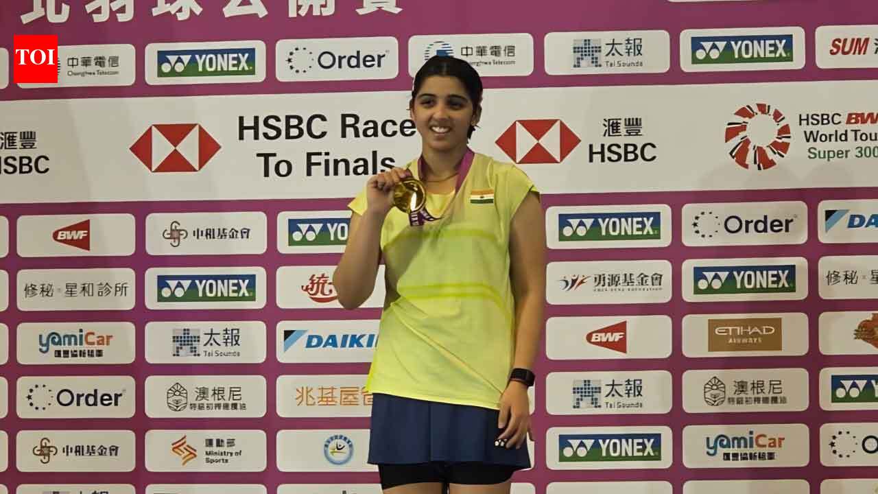 Teen sensation Tanvi Sharma creates history with Taipei Open title