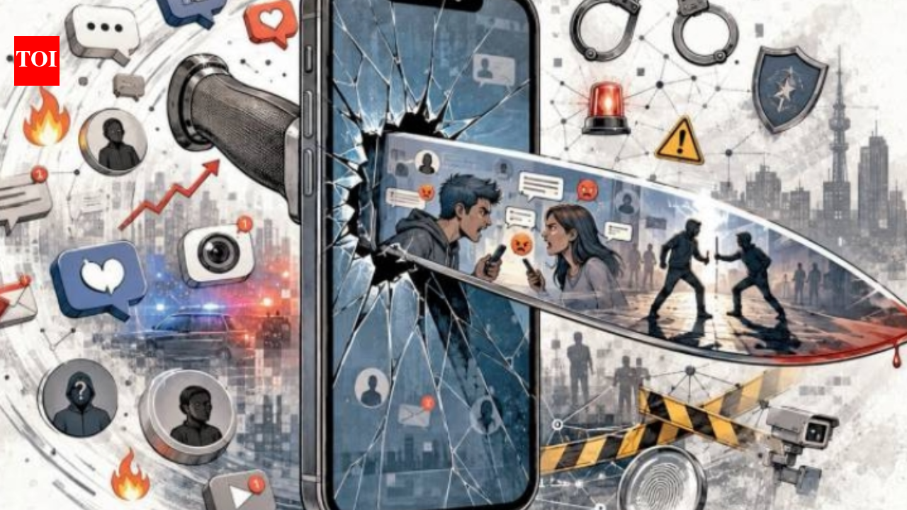 From screen to crime scene: How social media is becoming trigger, tool and stage