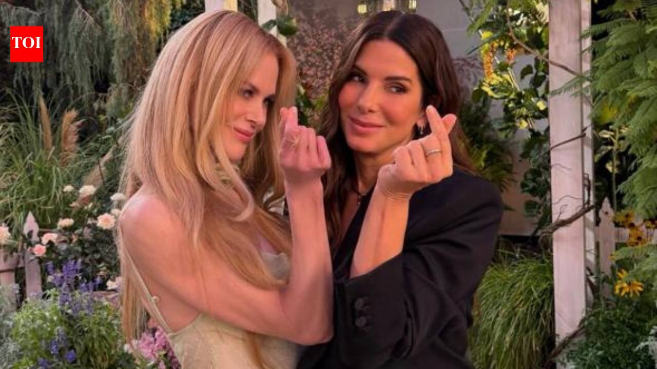 Nicole Kidman shares 'sisters' moments with Sandra Bullock