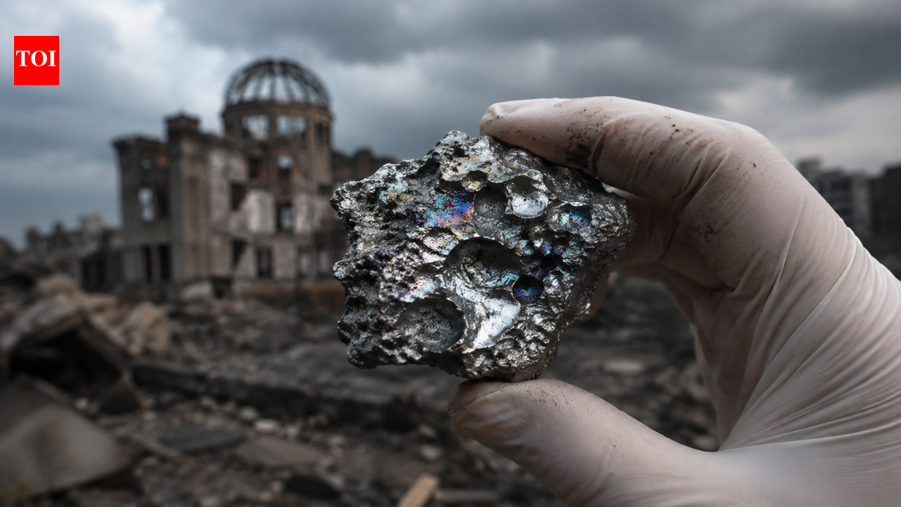 Nearly 81 years after Hiroshima, scientists discover a hidden metal alloy created by the atomic bomb blast