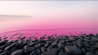 <b>In 2023, scientists turned part of San Diego's ocean bright pink to see how river water reaches the sea</b>