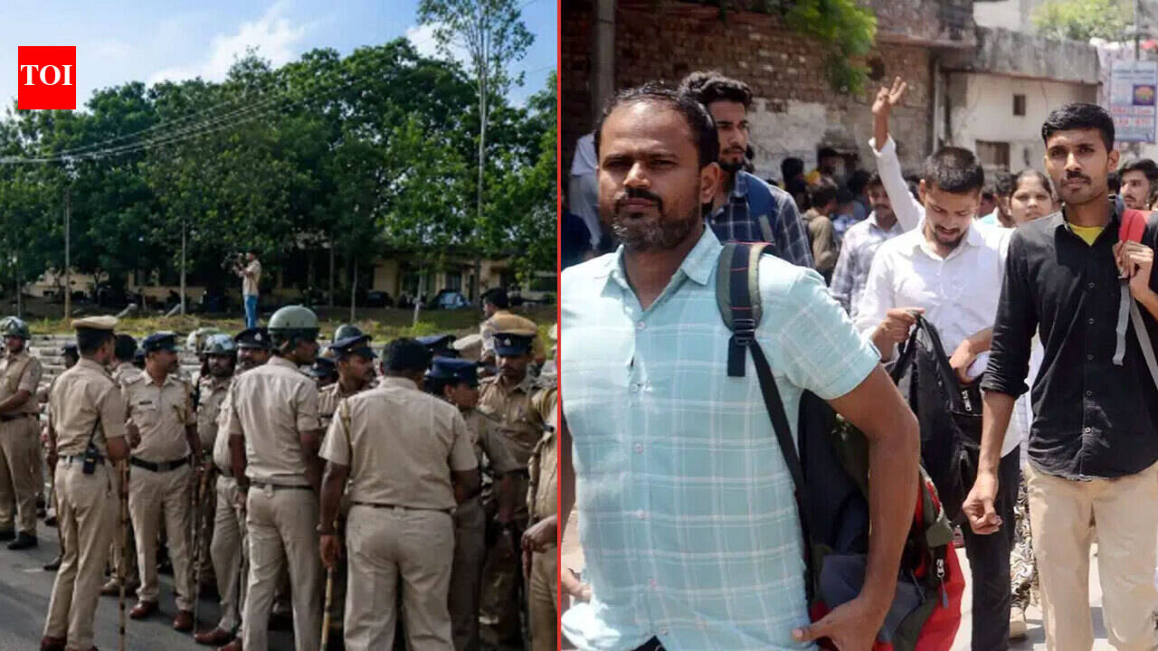 Candidates Protest, Walk Out Of Exam Centre Over OMR Mismatch Confusion; Exam Board Clarifies - Times of India Videos