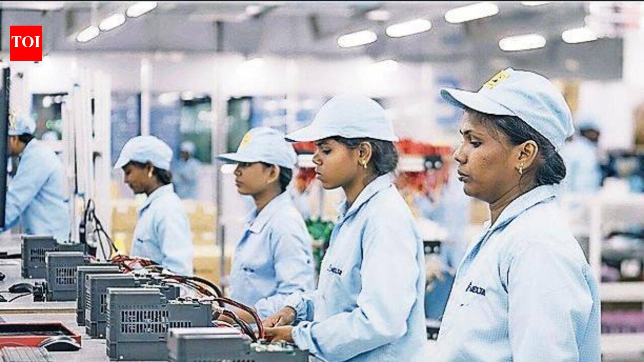 In electronics factories across India, women are taking the floor