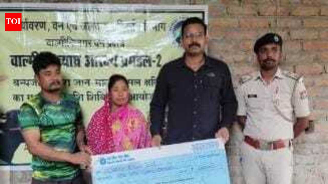 Tiger attack victim’s family gets Rs 10 lakh aid