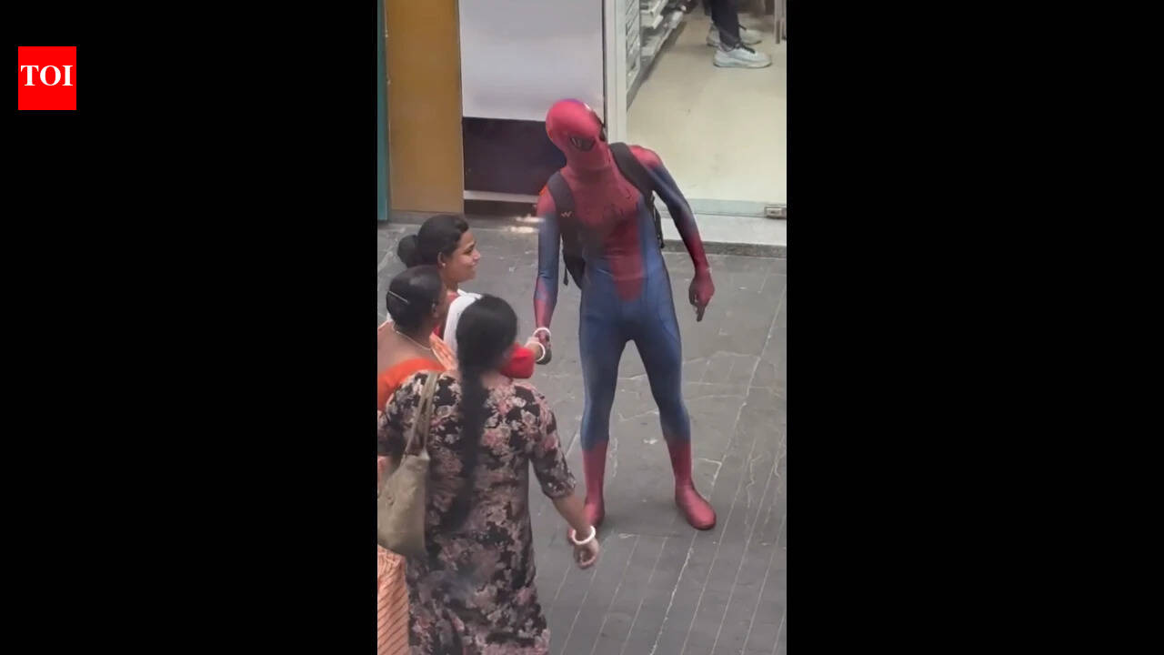 This Sunday was lit for Kolkata, thanks to good ol’ Spidey