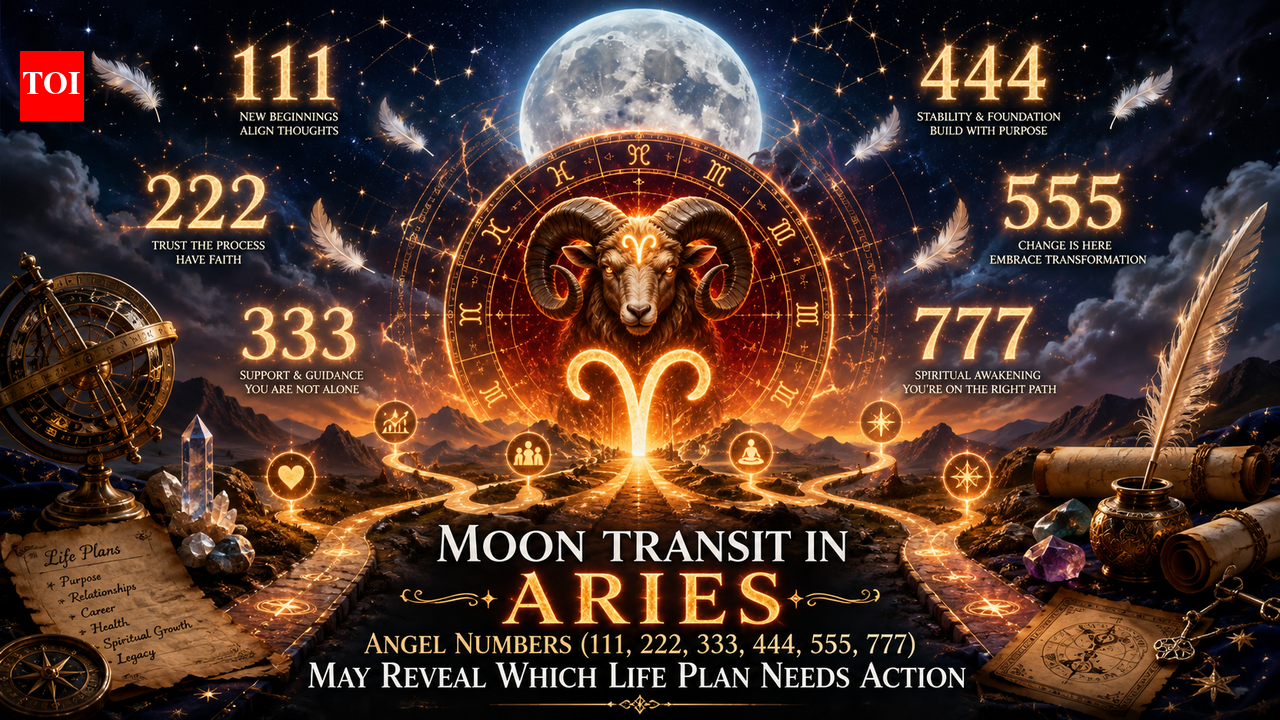 Moon Transit in Aries: These Angel Numbers May Reveal Which Life Plan Needs Action