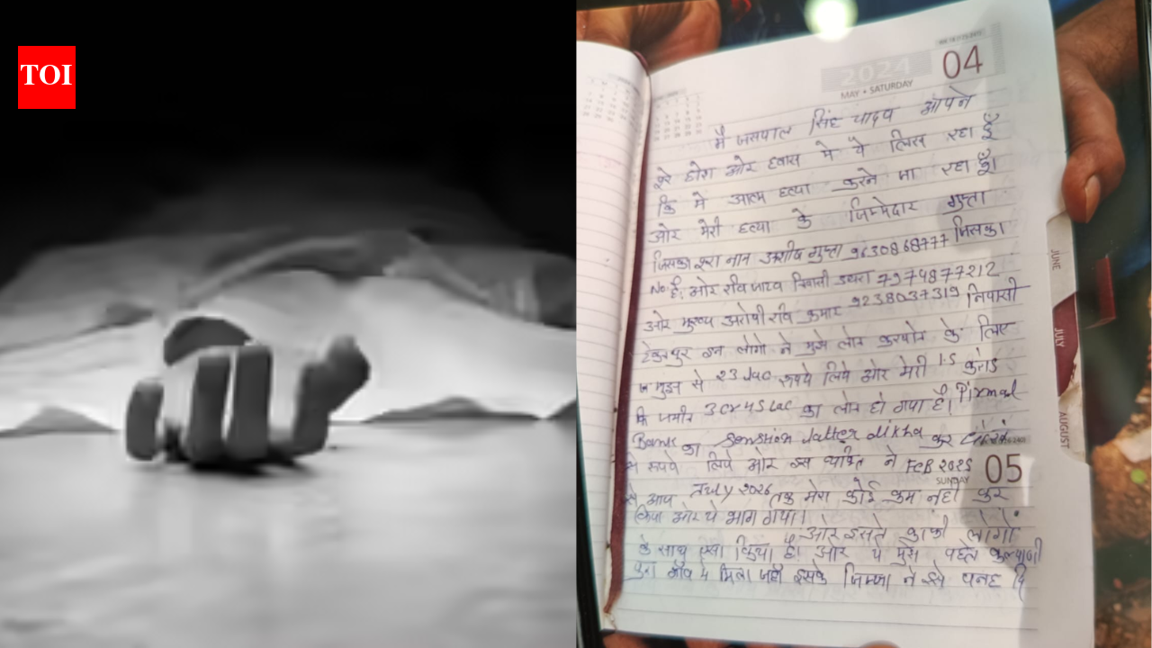 'Scindia-ji, by the time you read this, I'll be gone': Gwalior man dies by suicide, leaves note alleging Rs 23 lakh loan scam