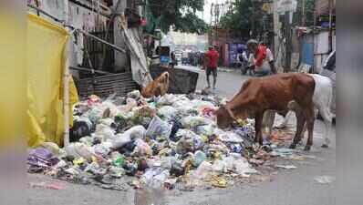 Rain worsens garbage disposal crisis amid sanitation workers’ strike in Patna