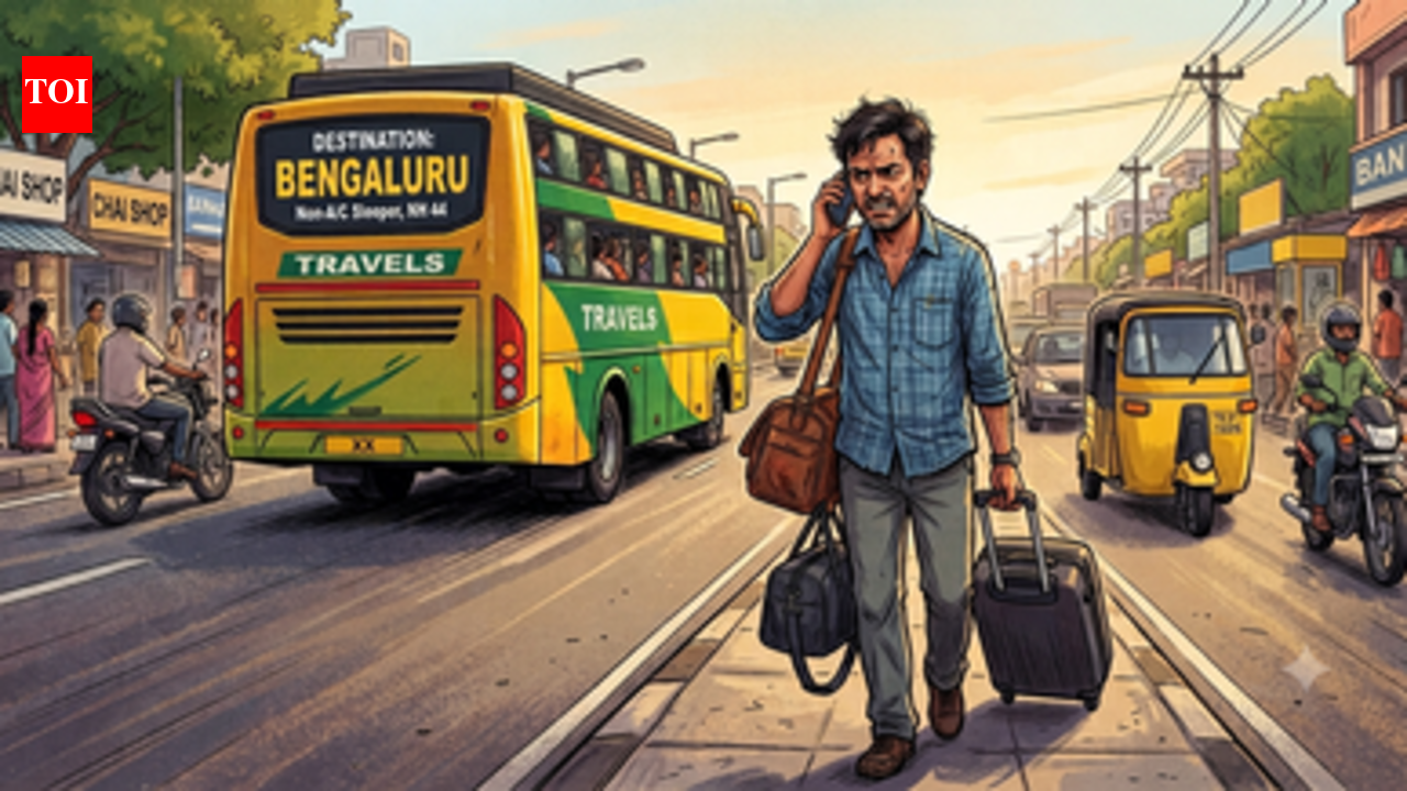 Kicked off bus with heavy luggage in Bengaluru, man fights travel operator & wins Rs 3k