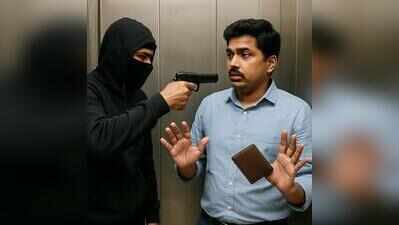 Bank employee robbed at gunpoint in Jaipur apartment lift, foul play angle probed
