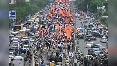 Police use water cannons to halt Karni Sena rally in Jaipur