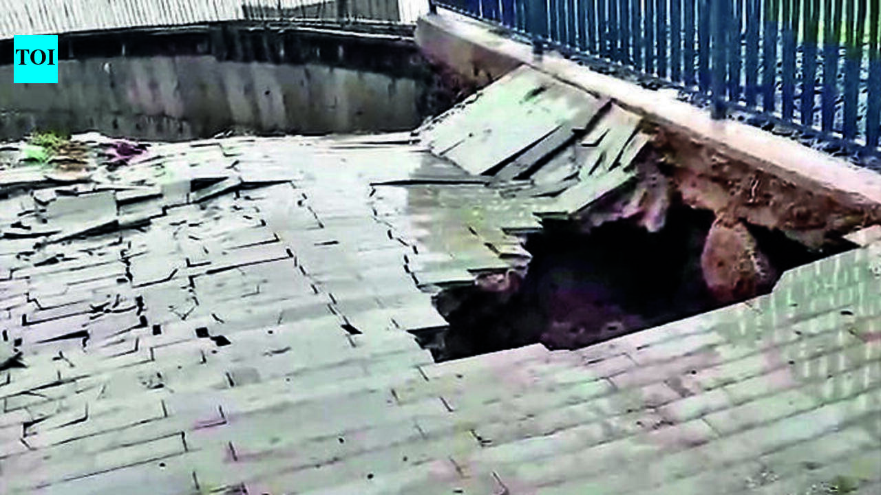 Just 8 months old, ₹16.17cr Shilaj crematorium is already crumbling