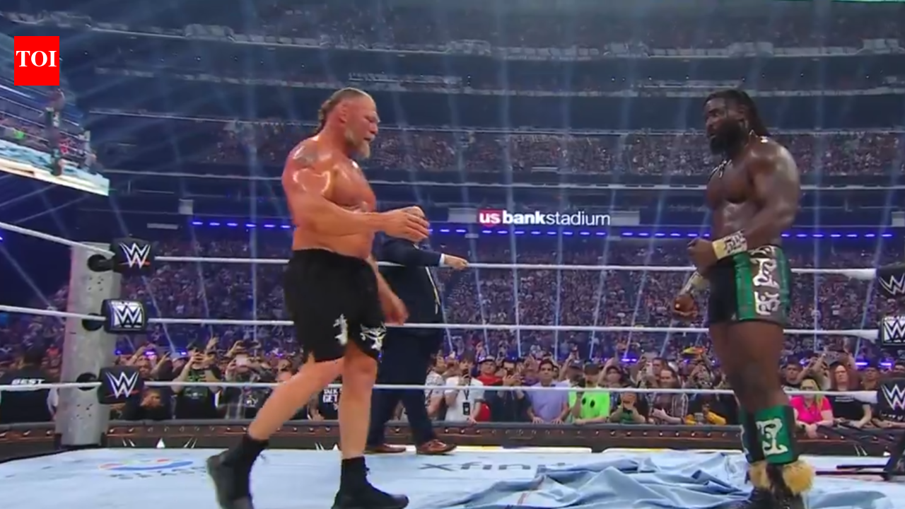 Brock Lesnar hails Oba Femi as 'the future of WWE', teasing retirement possibility following his SummerSlam clash