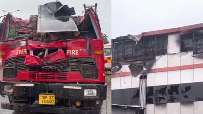 2 firefighters killed, 3 injured in massive blaze at Noida electronic chip unit