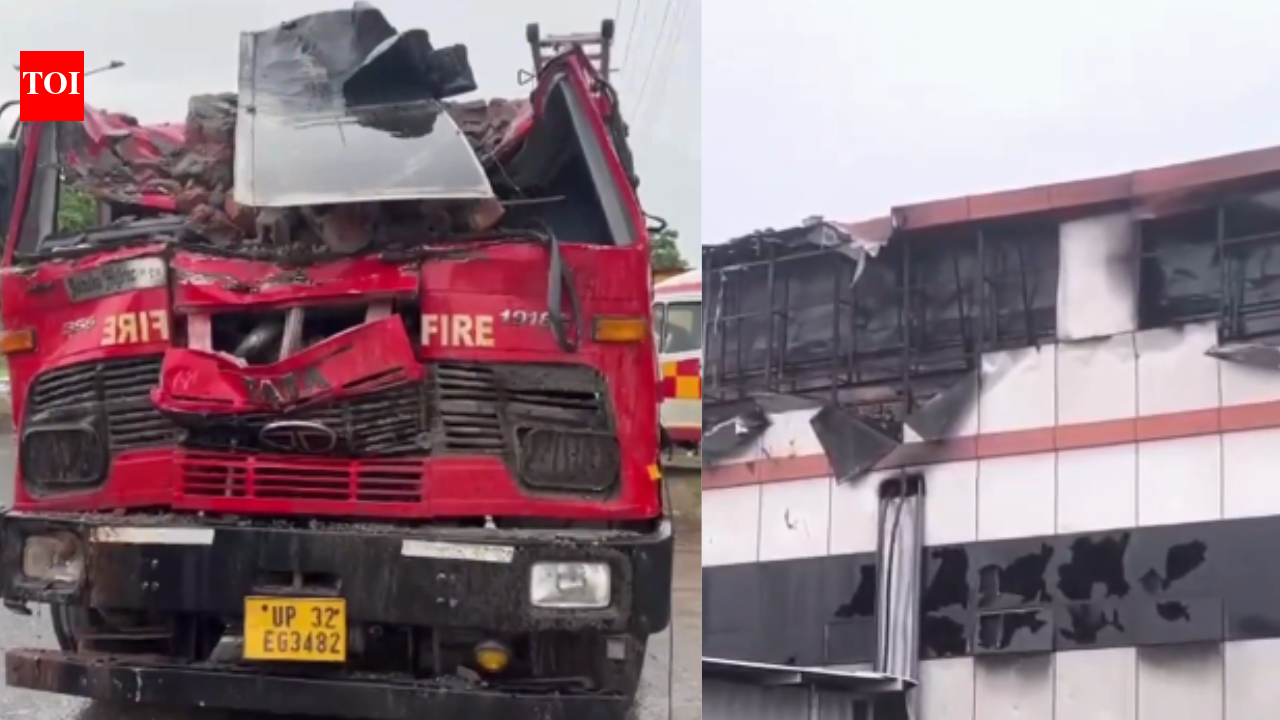 2 firefighters killed, 3 injured in massive blaze at Noida electronic chip unit