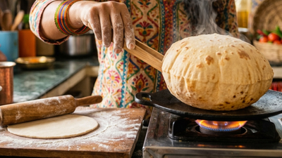 Why your rotis should puff up: The hidden health benefit of letting roti dough rest for hours, according to food science