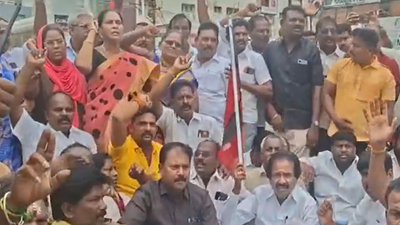 DMK cries 'false case', protests Udhayanidhi Stalin's detention; MLA O Panneerselvam among several detained